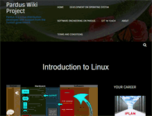 Tablet Screenshot of pardus-wiki.org